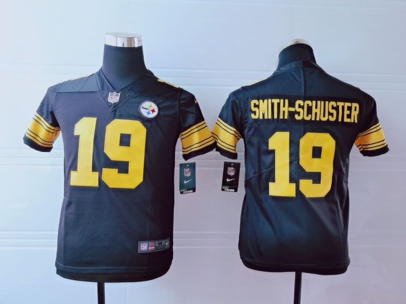 Pittsburgh Steelers Juju Smith schuster 19 Nfl 2020 Dark Browns Jersey