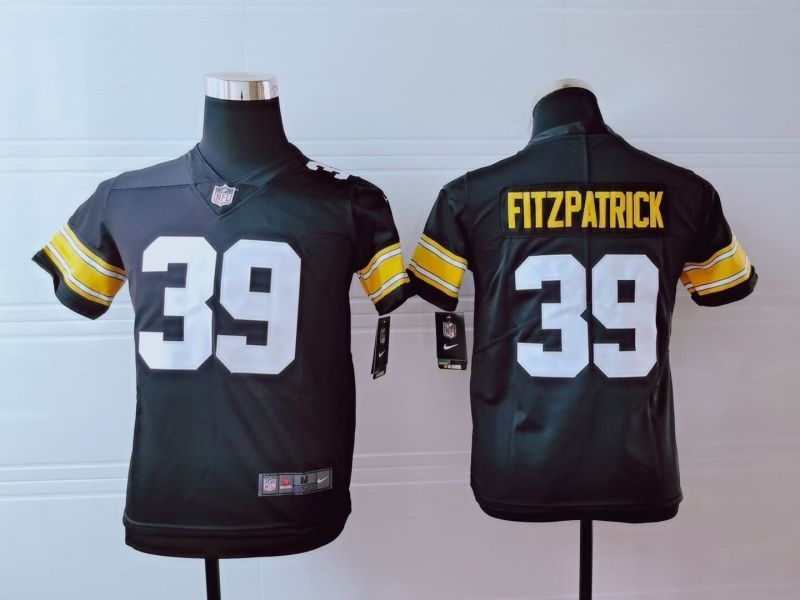 Pittsburgh Steelers Minkah Fitzpatrick 39 Nfl 2020 Dark Brown Jersey