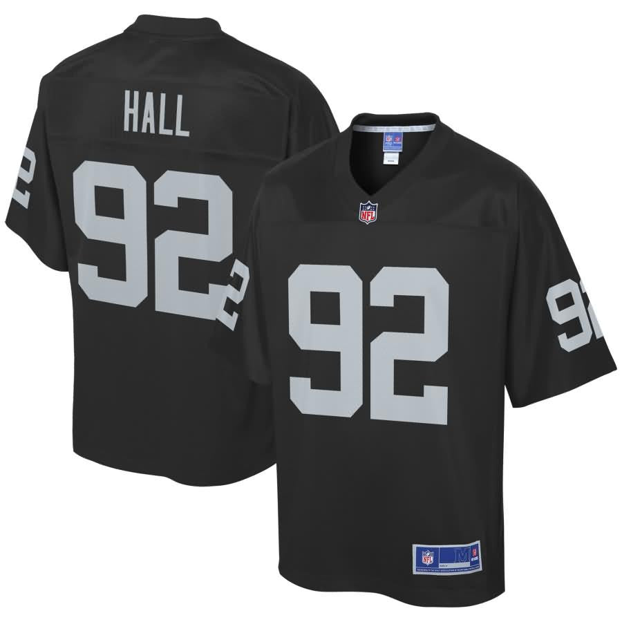 Pj Hall Oakland Raiders Nfl Pro Line Player Jersey Black