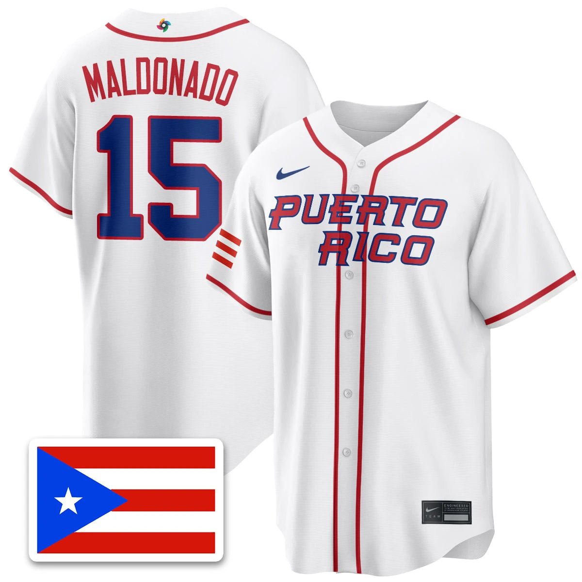 Puerto Rico Baseball 2026 World Baseball Classic Limited Jersey All Stitched
