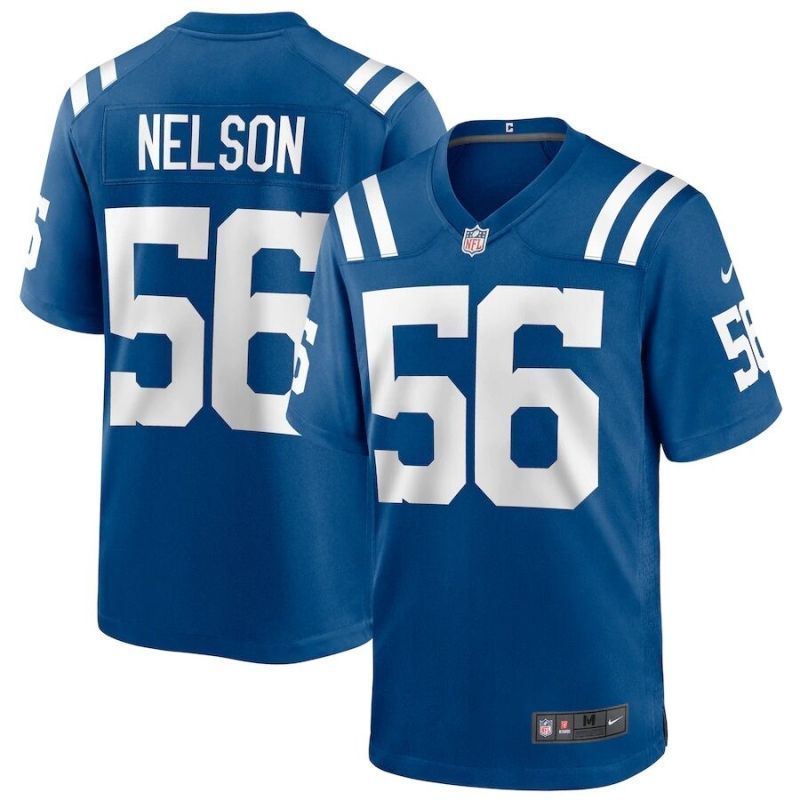 Quenton Nelson 56 Nfl 2020 Cobalt Jersey