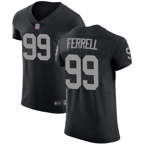 Raiders 99 Clelin Ferrell Black Team Color Mens Stitched Football Vapor Untouchable Elite Jersey