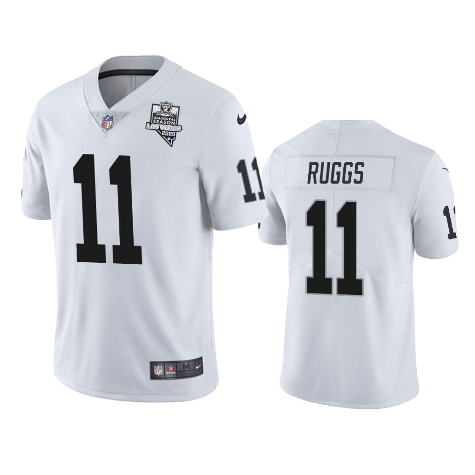 Raiders Henry Ruggs Inaugural Season White Vapor Limited Jersey Mens