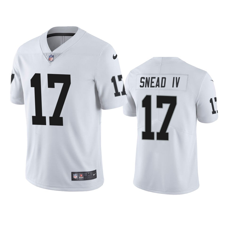 Raiders Willie Snead Iv Vapor Limited White Jersey