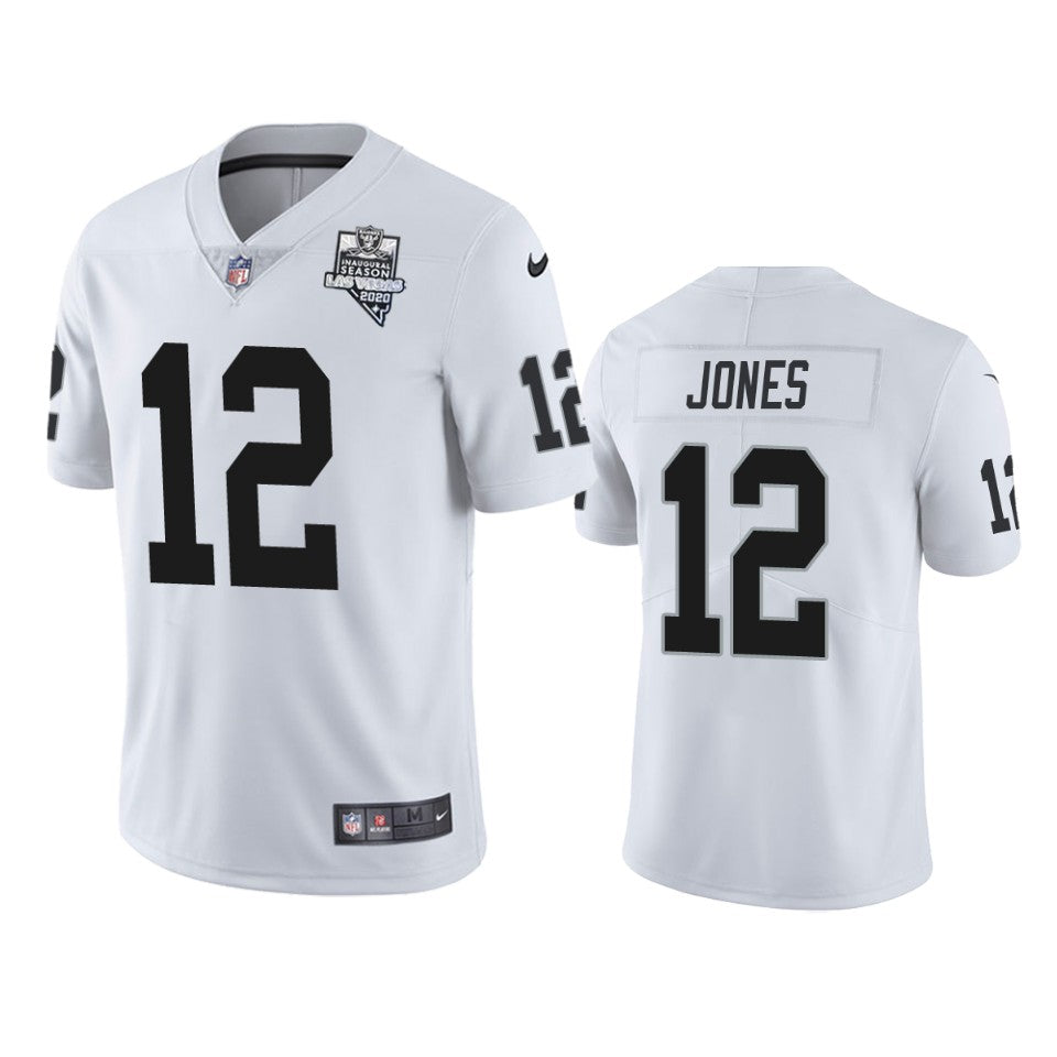 Raiders Zay Jones Inaugural Season White Vapor Limited Jersey Mens