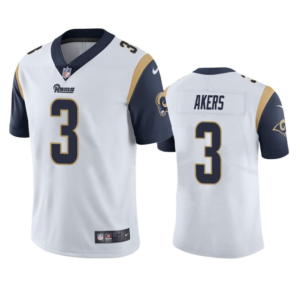 Rams Cam Akers Vapor Limited White Jersey