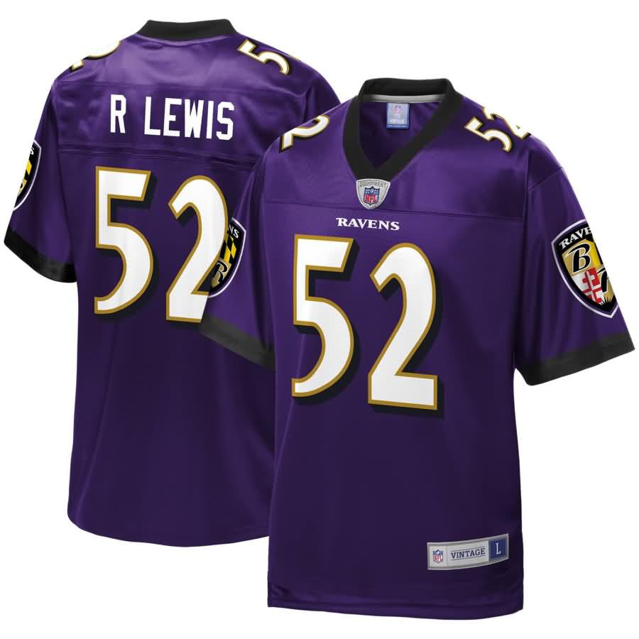 Ray Lewis Baltimore Ravens Nfl Pro Line Retired Player Jersey Purple