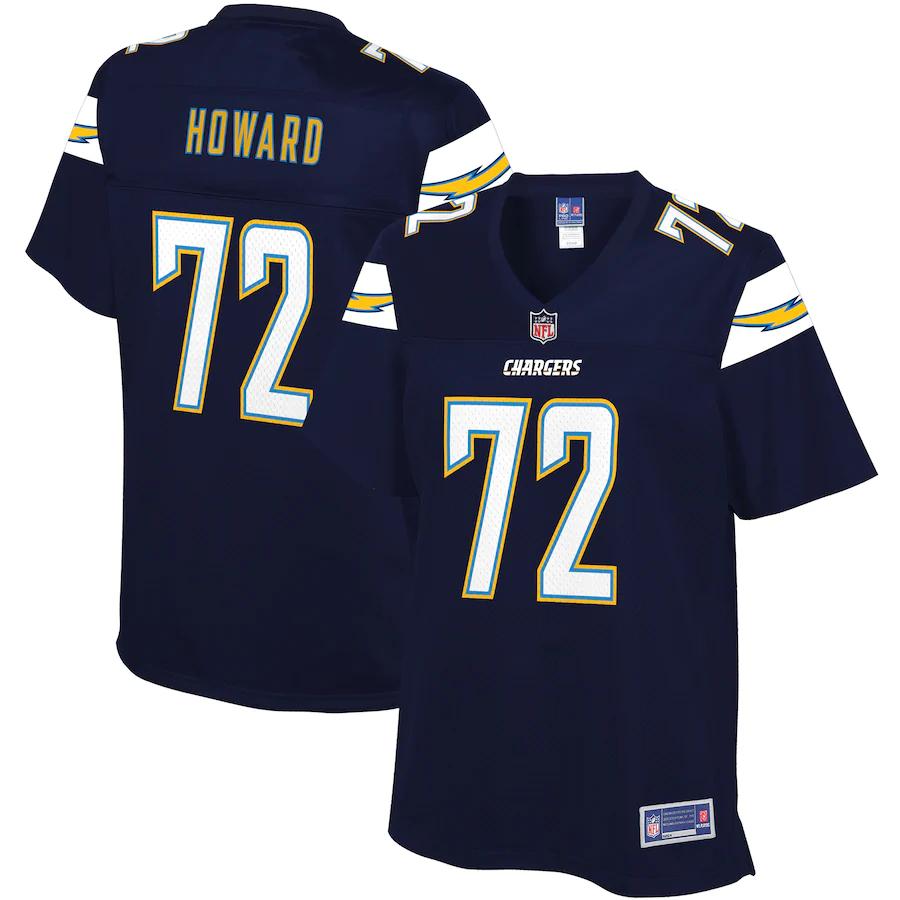 Reggie Howard Los Angeles Chargers Nfl Pro Line Womens Team Player Jersey Navy