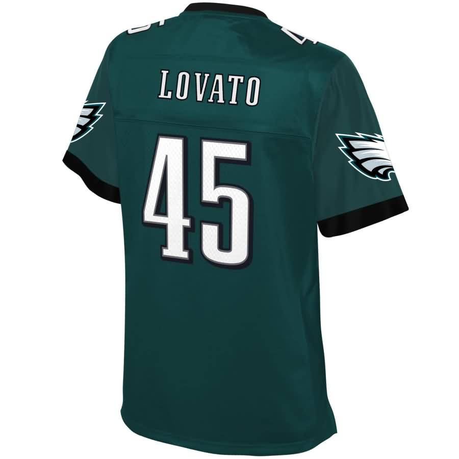 Rick Lovato Philadelphia Eagles Nfl Pro Line Womens Team Color Player Jersey Midnight Green