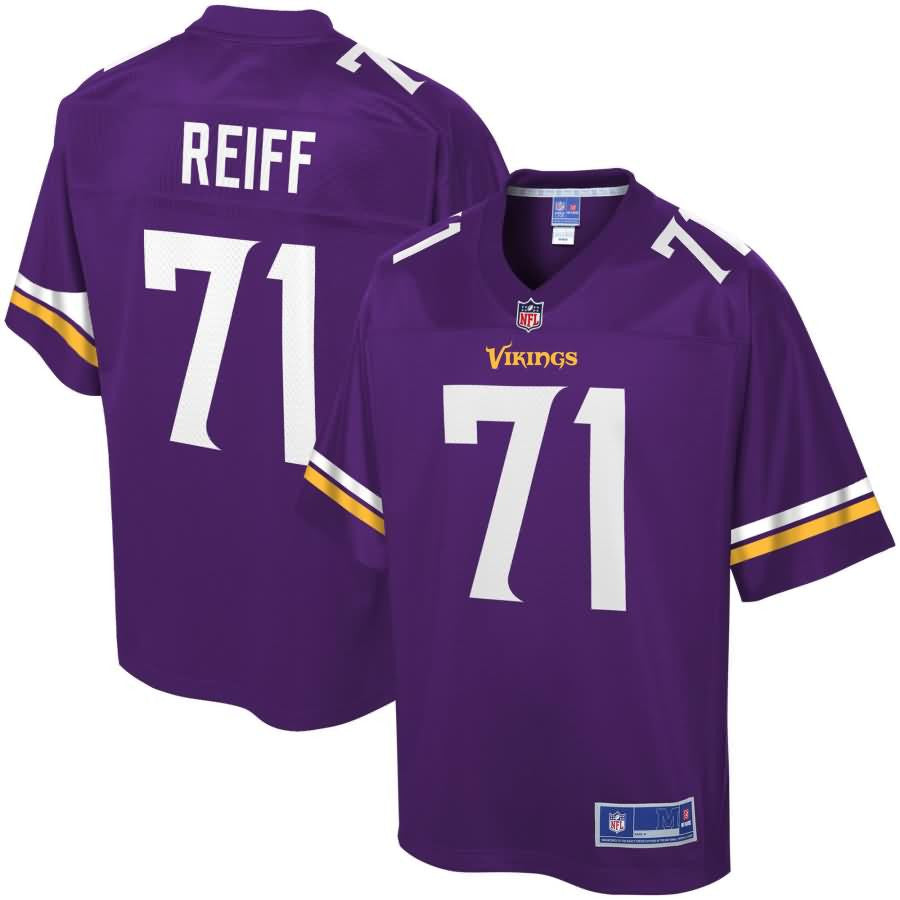 Riley Reiff Minnesota Vikings Nfl Pro Line Team Color Player Jersey Purple