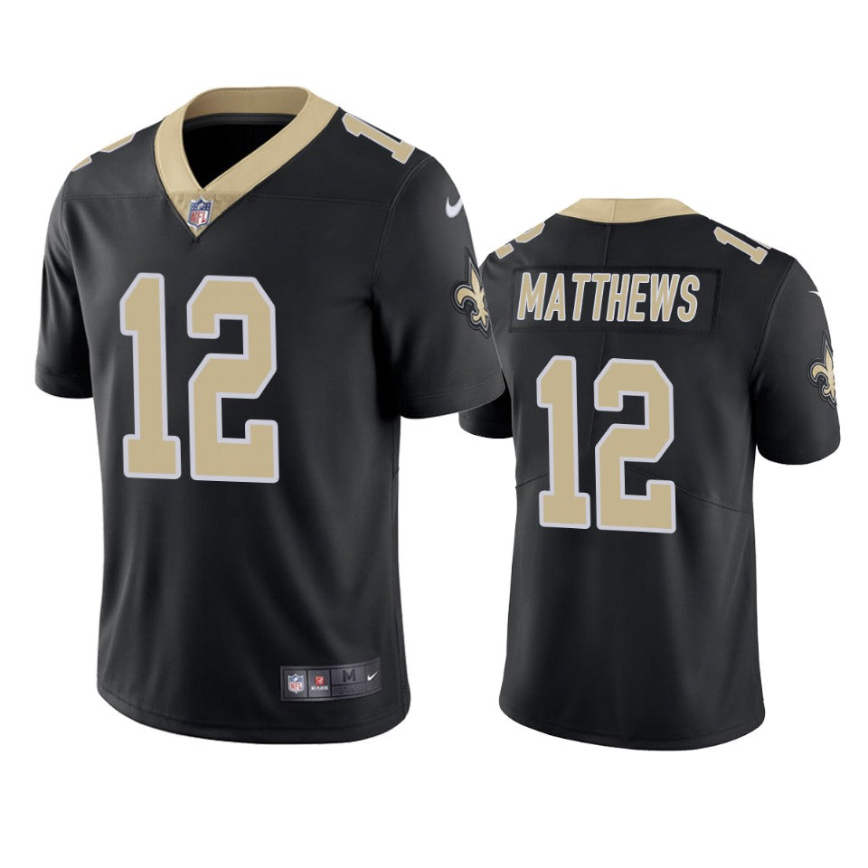 Rishard Matthews New Orleans Saints Black Vapor Limited Jersey