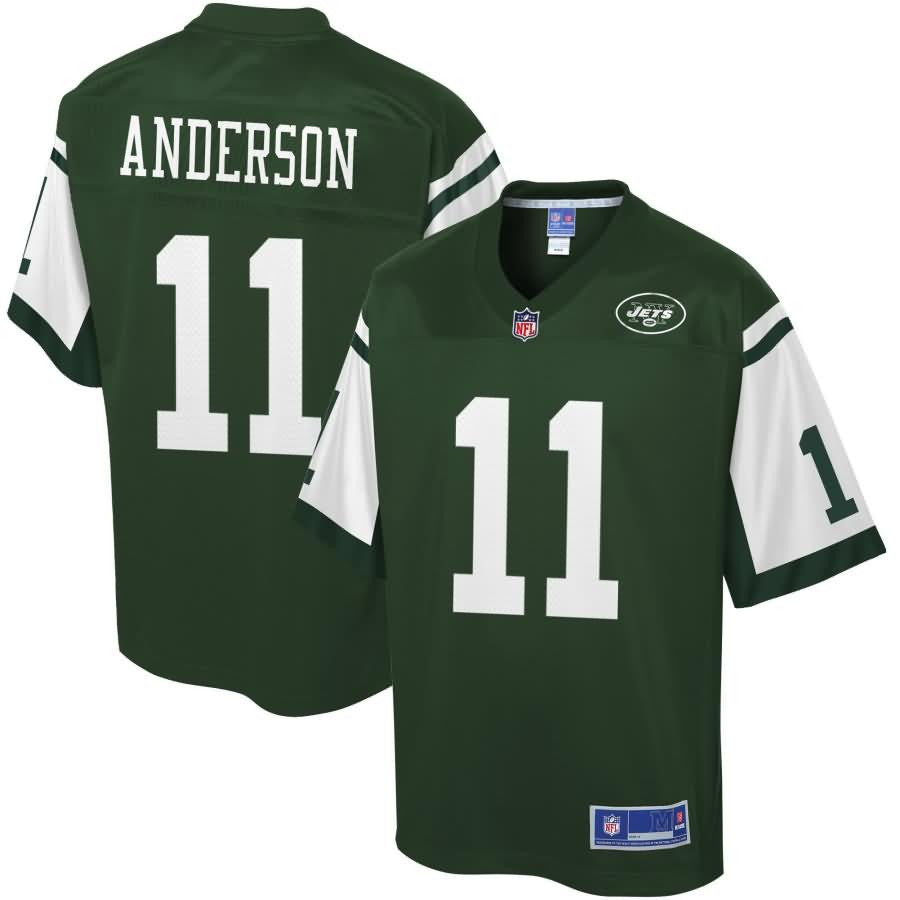 Robby Anderson New York Jets Nfl Pro Line Youth Player Jersey Green