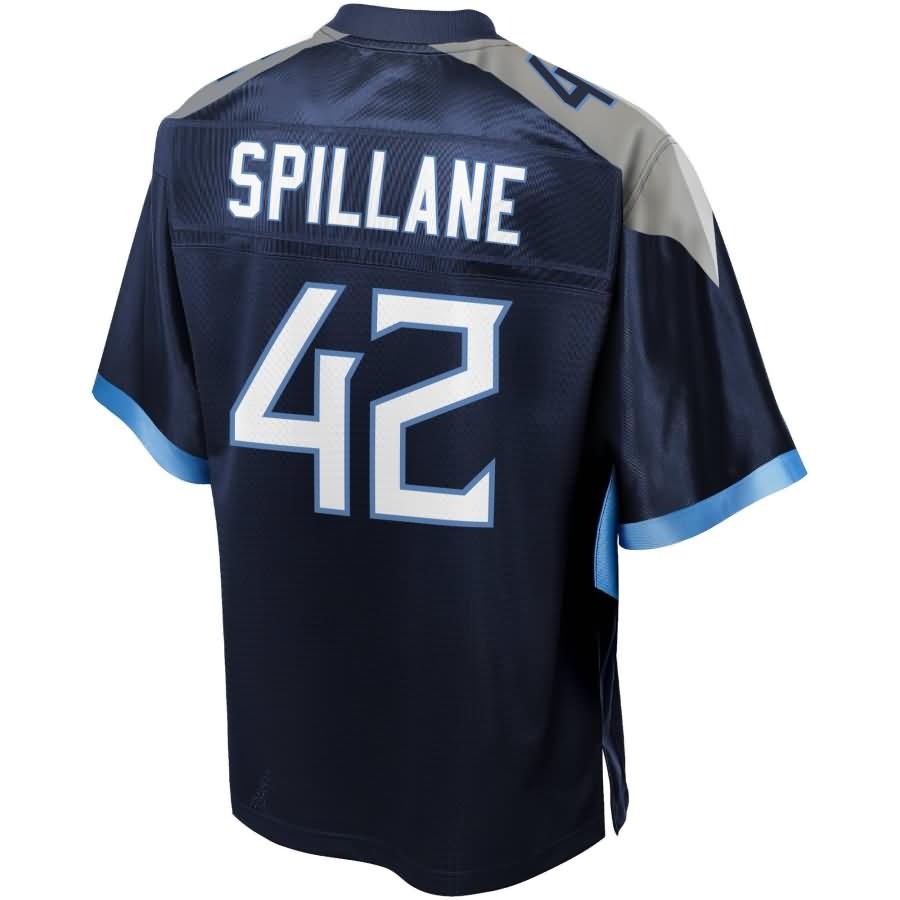 Robert Spillane Tennessee Titans Nfl Pro Line Team Player Jersey Navy