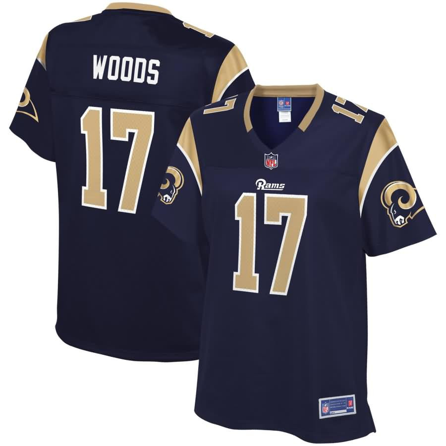 Robert Woods Los Angeles Rams Nfl Pro Line Womens Player Jersey Navy