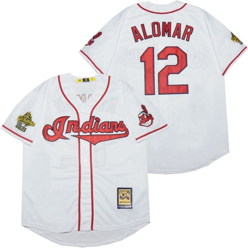 Roberto Alomar 12 2020 Mlb White Jersey