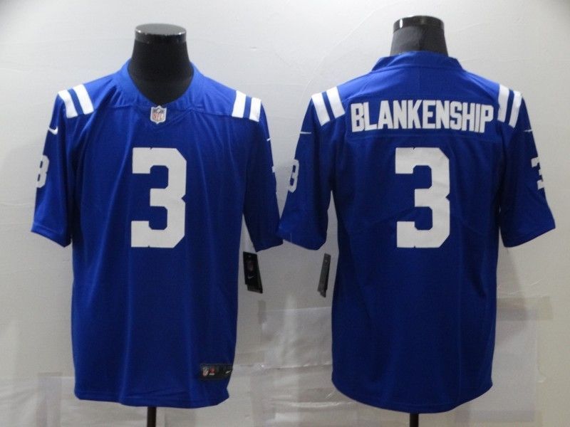 Rodrigo Blankenship 3 Nfl 2020 Dark Blue Jersey