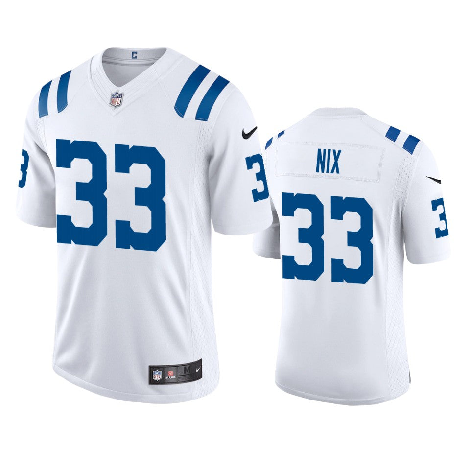 Roosevelt Nix Indianapolis Colts White Vapor Limited Jersey