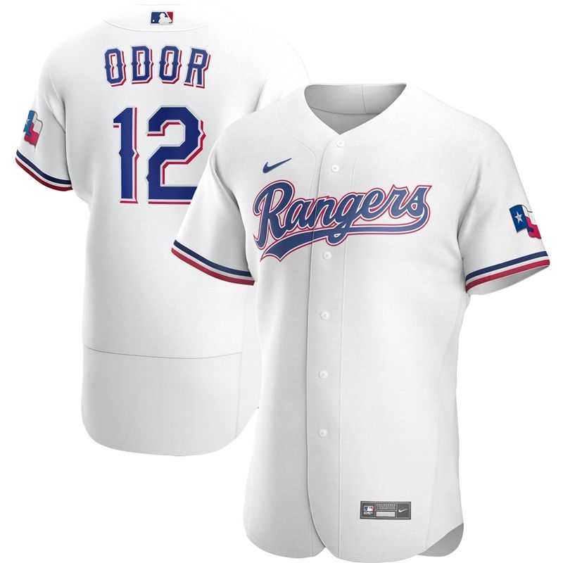 Rougned Odor 12 Texas Rangers 2020 Mlb Arrival 2020 Mlb New Arrival White Jersey