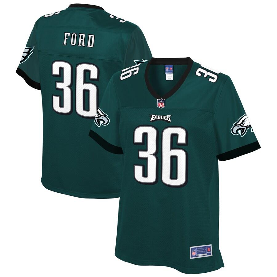 Rudy Ford Philadelphia Eagles Nfl Pro Line Womens Player Jersey Midnight Green