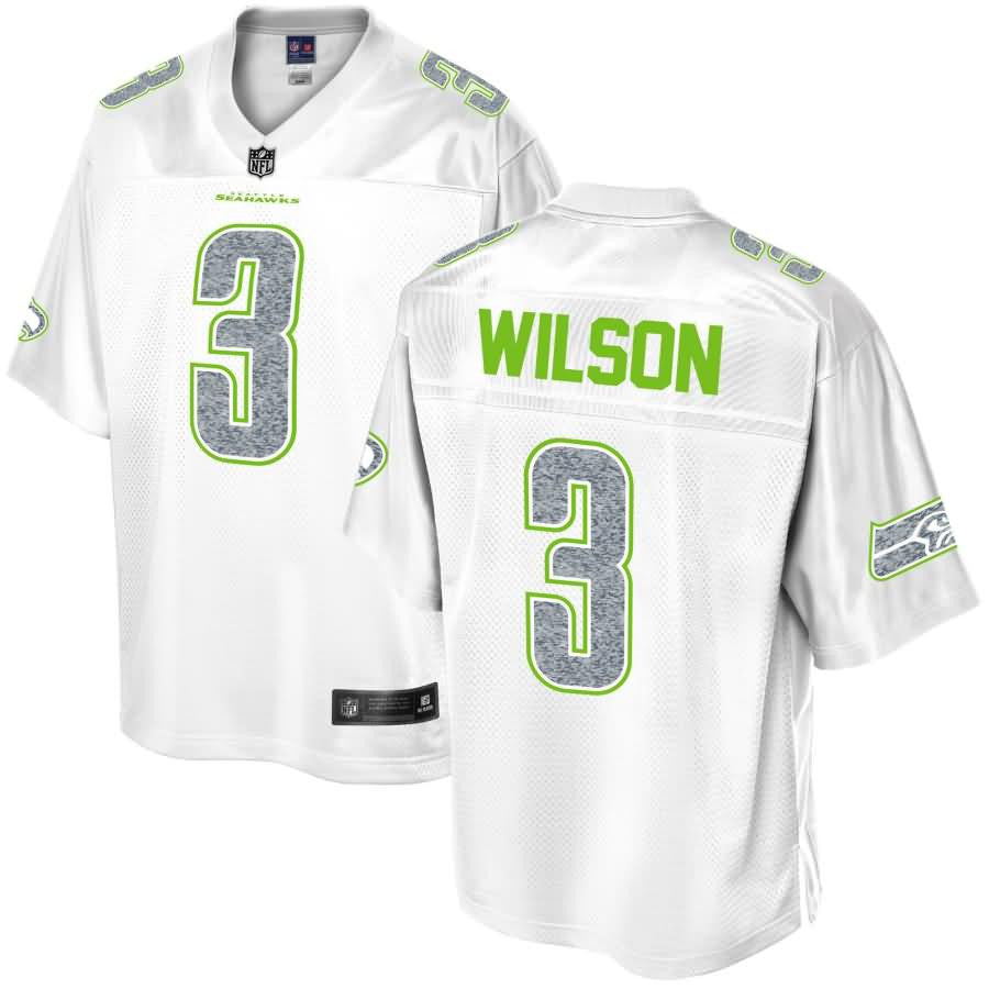Russell Wilson Seattle Seahawks Nfl Pro Line White Out Fashion Jersey White