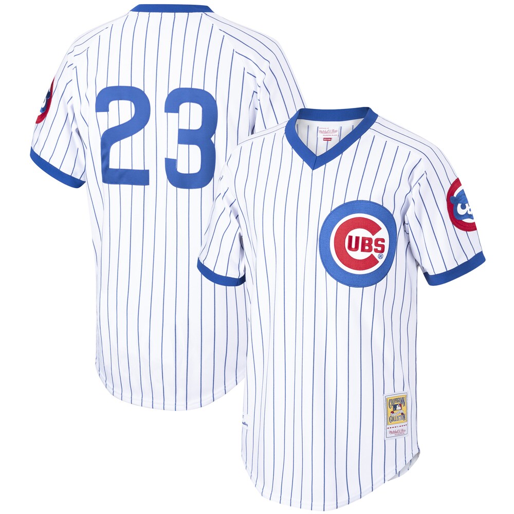 Ryne Sandberg Chicago Cubs Mitchell Ness Cooperstown Collection Jersey White