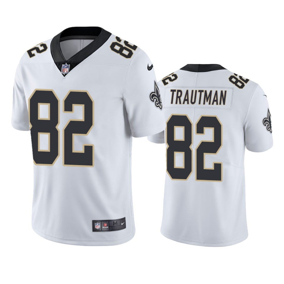 Saints Adam Trautman Vapor Untouchable Limited White Jersey Mens
