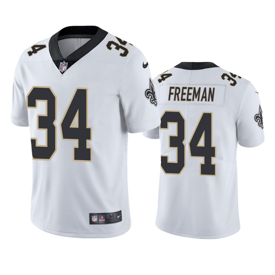 Saints Devonta Freeman Vapor Limited White Jersey