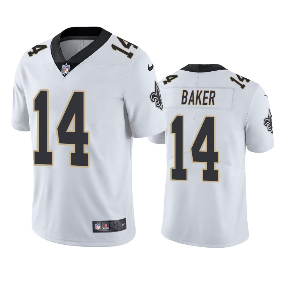 Saints Kawaan Baker Vapor Limited White Jersey Mens