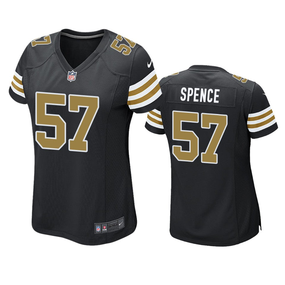 Saints Noah Spence Alternate Game Black Jersey