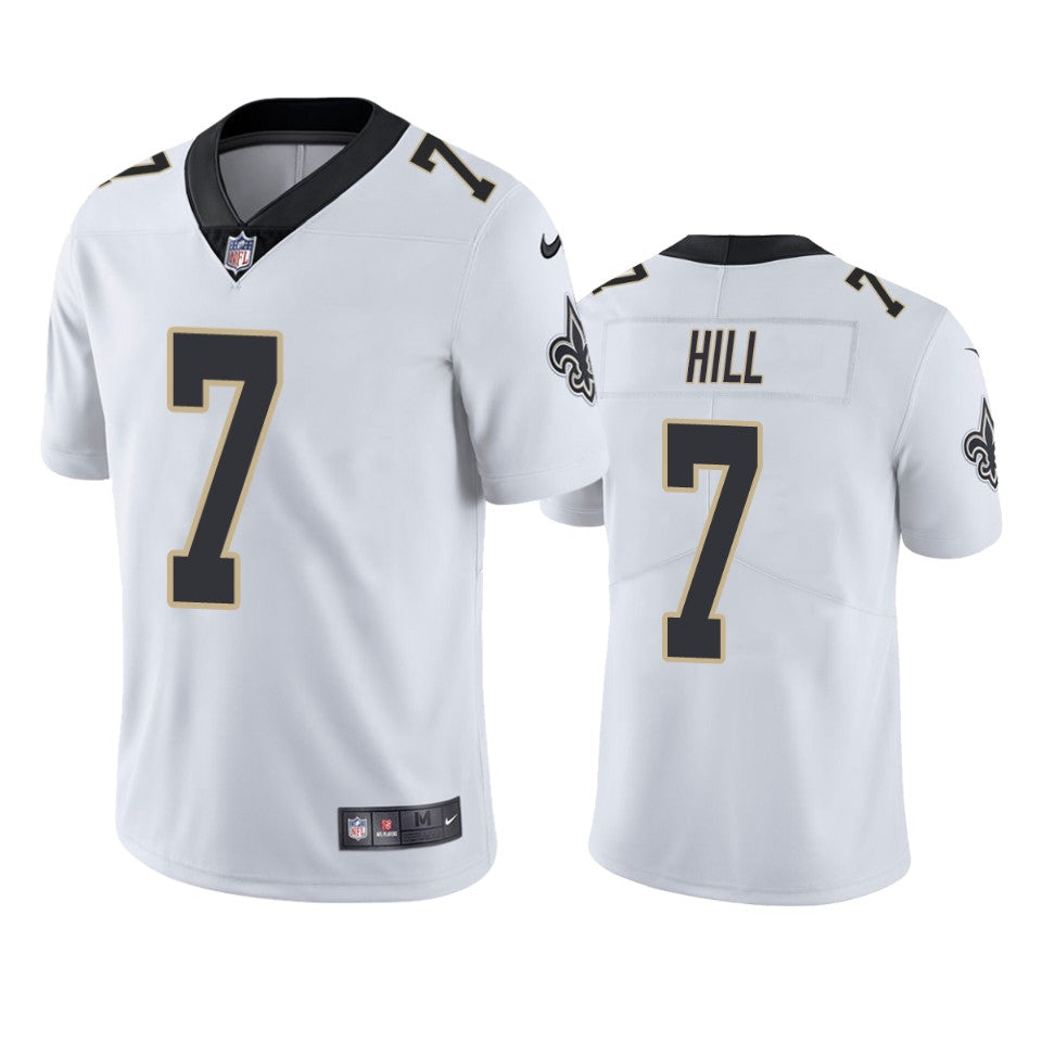 Saints Taysom Hill Vapor Untouchable Limited White Jersey Mens
