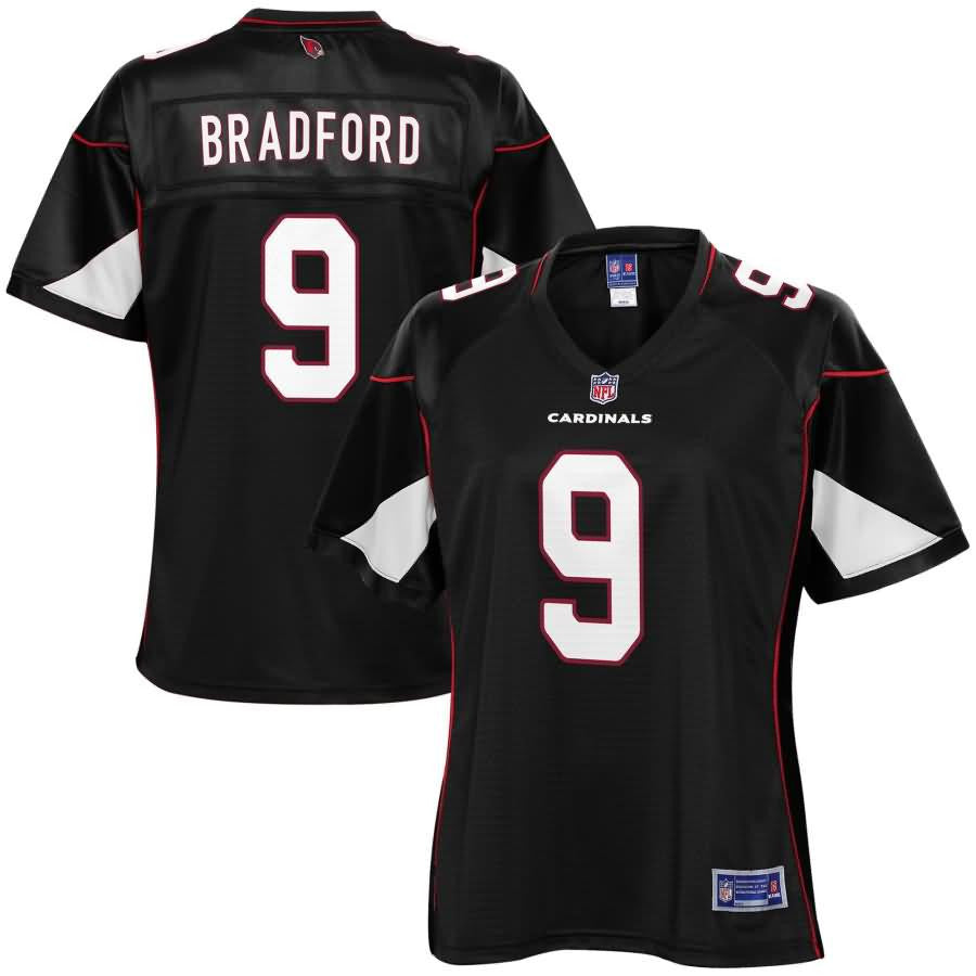 Sam Bradford Arizona Cardinals Nfl Pro Line Womens Alternate Player Jersey Black