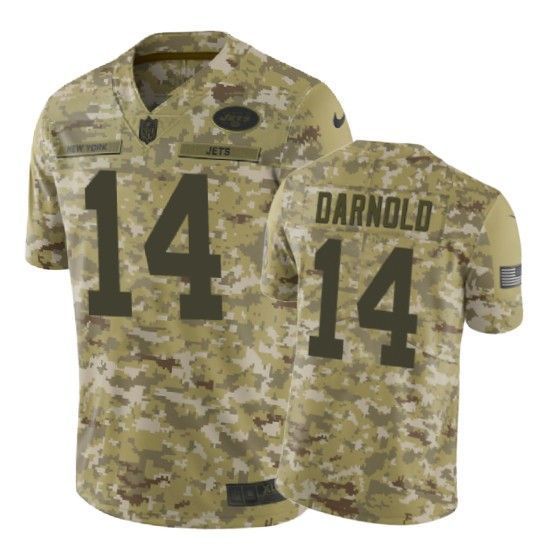 Sam Darnold Jersey Nfl Camo New York Jets