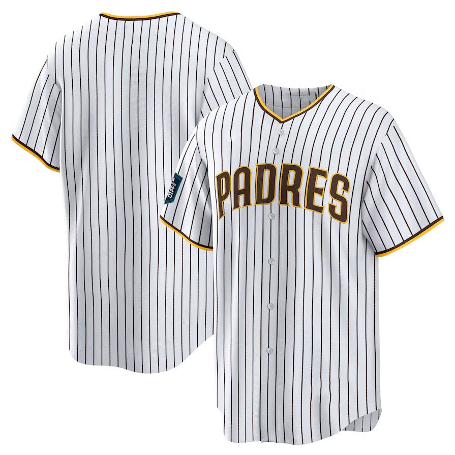 San Diego Padres 2024 World Tour Seoul Series Home Replica Jersey White Baseba
