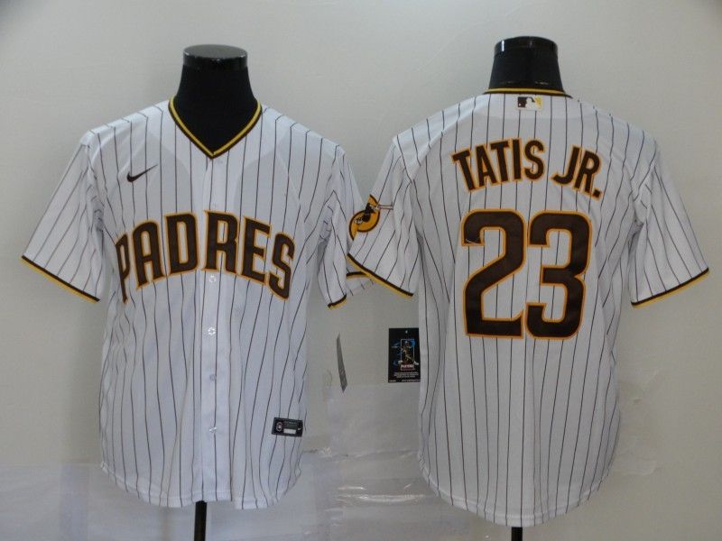 San Diego Padres Fernando Tatis 23 2020 Mlb White Jersey