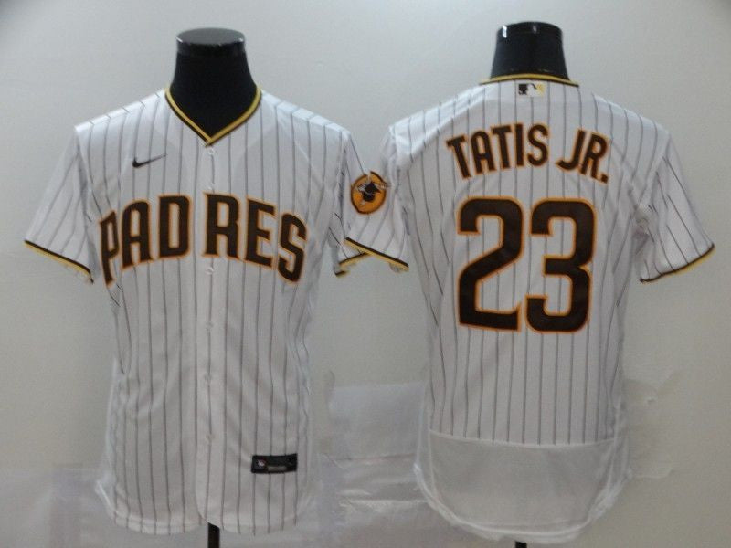 San Diego Padres Fernando Tatis Jr 23 Mlb 2020 White Jersey