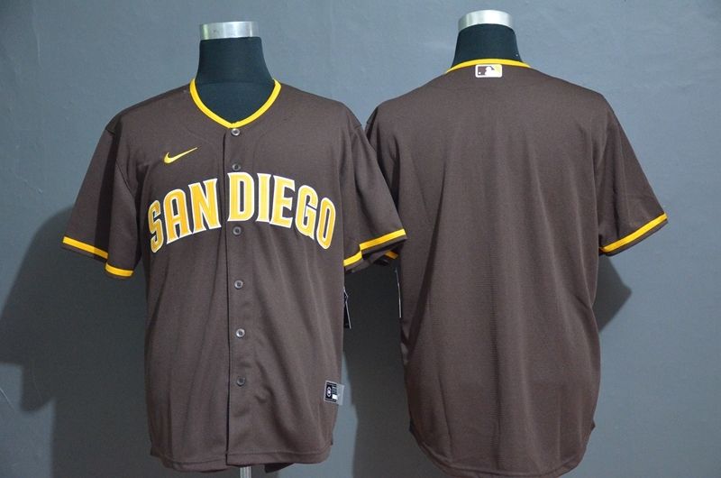 San Diego Padres Mlb 2020 Brown Jersey
