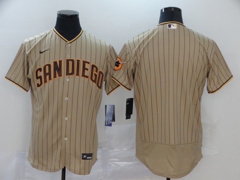 San Diego Padres Mlb 2020 New Arrival Light Brown Jersey