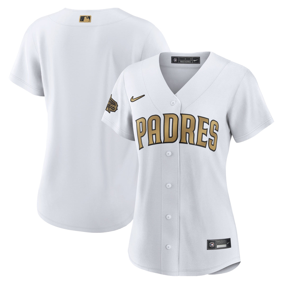 San Diego Padres Nike Womens 2022 Mlb All star Game Replica Blank Jersey White