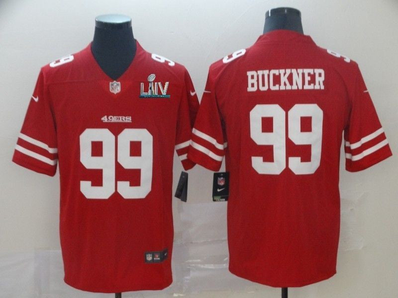 San Francisco 49ers Deforest Buckner 99 2020 Nfl Red Jersey Jersey