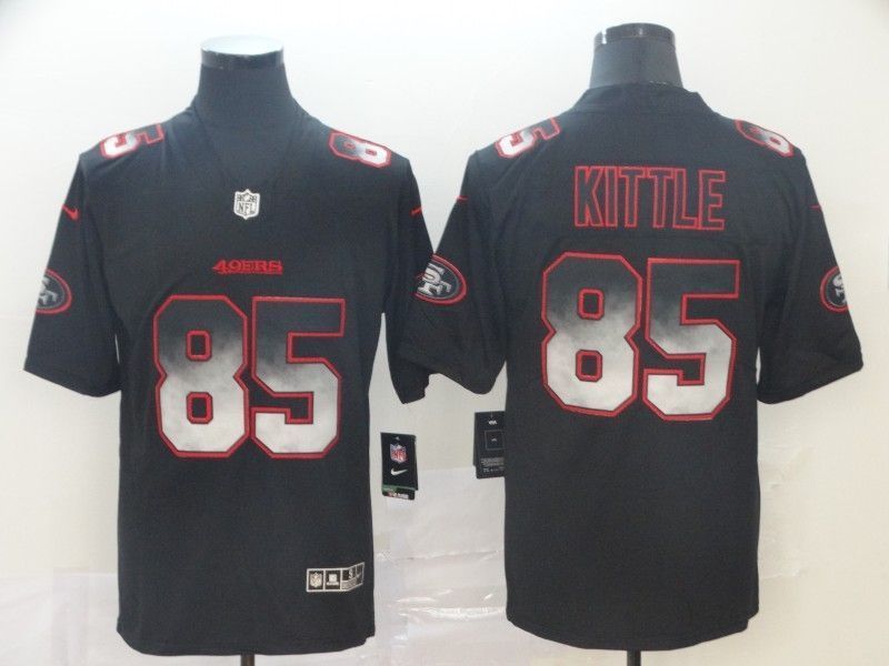 San Francisco 49ers George Kittle 85 2020 Nfl Black Jersey Jersey