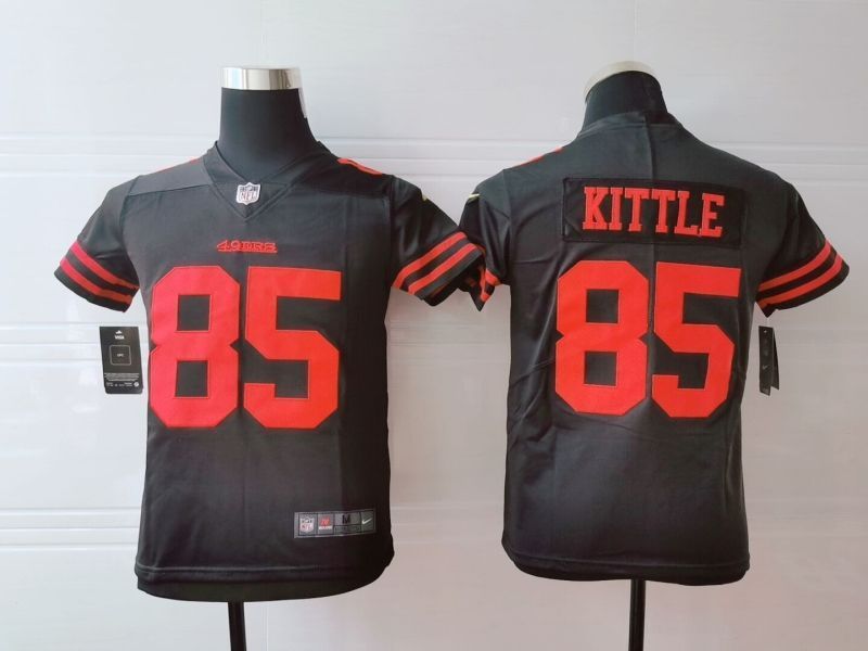 San Francisco 49ers George Kittle 85 Nfl 2020 Brown Jersey