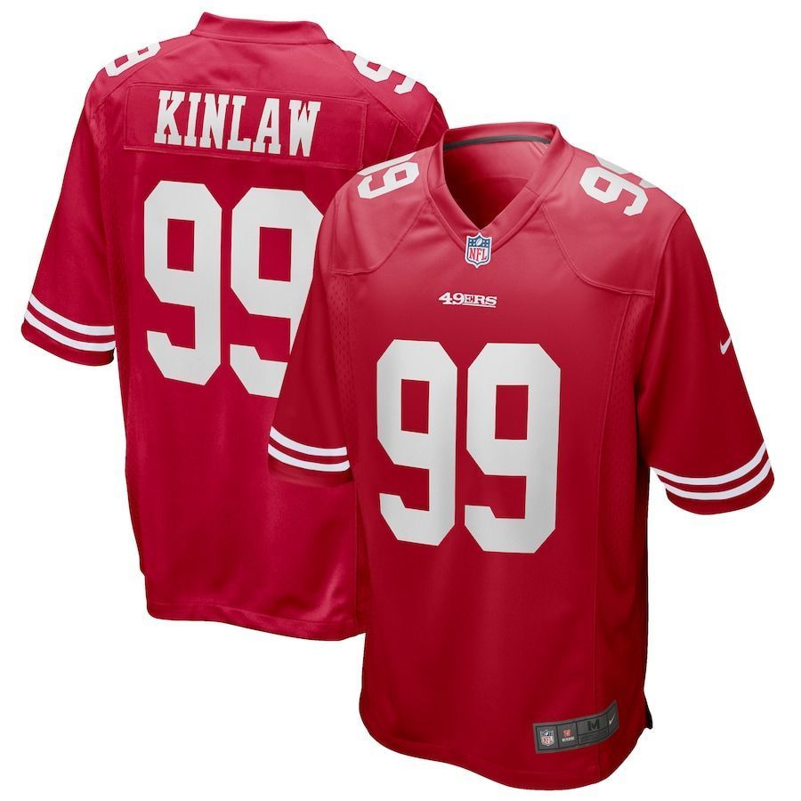 San Francisco 49ers Javon Kinlaw 2020 Nfl Draft First Round Pick Game Jersey