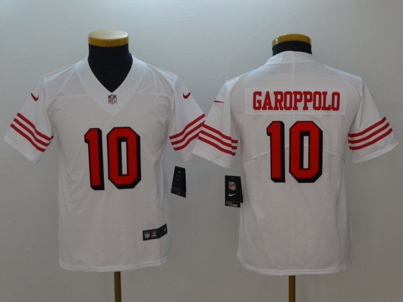 San Francisco 49ers Jimmy Garoppolo 10 2020 Nfl White Jersey Jersey