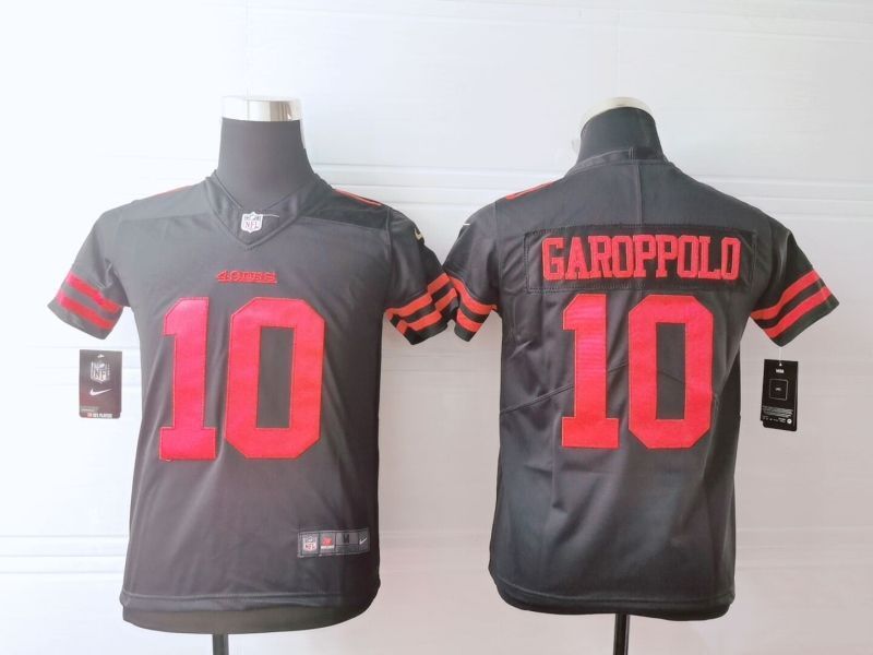 San Francisco 49ers Jimmy Garoppolo 10 Nfl 2020 Dark Brown Jersey