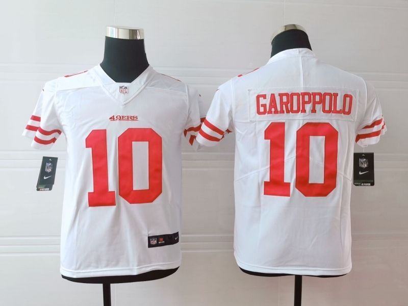 San Francisco 49ers Jimmy Garoppolo 10 Nfl 2020 White Jersey