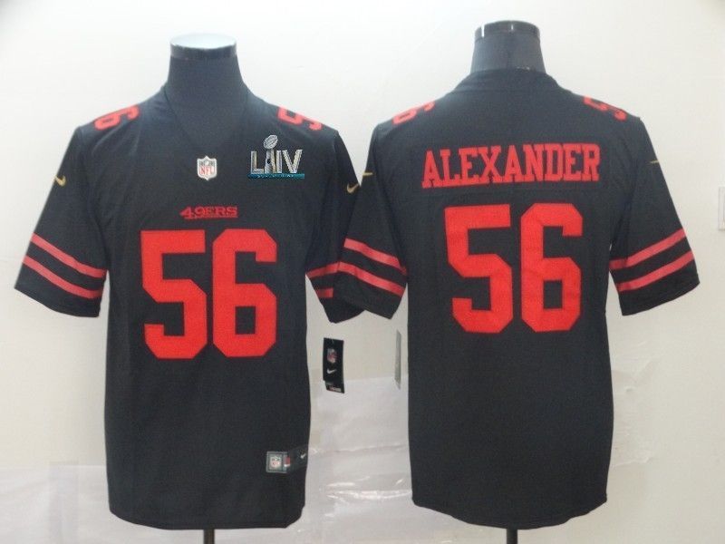 San Francisco 49ers Kwon Alexander 56 2020 Nfl Black Jersey Jersey