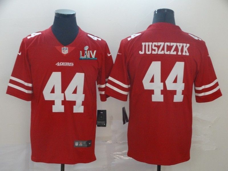 San Francisco 49ers Kyle Juszczyk 44 2020 Nfl Red Jersey Jersey