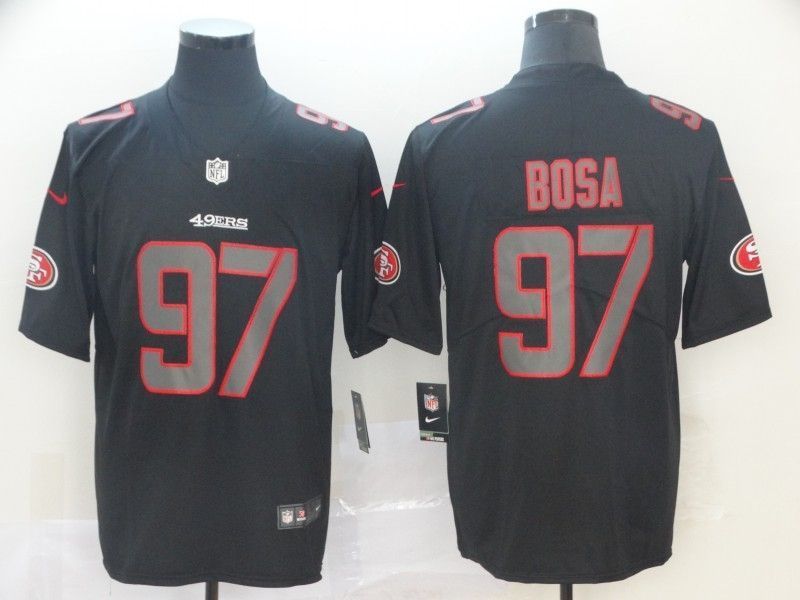 San Francisco 49ers Nick Bosa 97 2020 Nfl Black Jersey Jersey