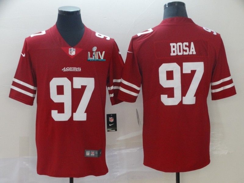 San Francisco 49ers Nick Bosa 97 2020 Nfl Red Jersey Jersey