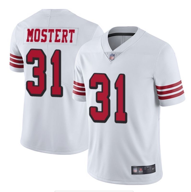 San Francisco 49ers Raheem Mostert 31 Nfl 2020 White Jersey